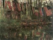 Lovis Corinth Der neue See im Berliner Tiergarten oil